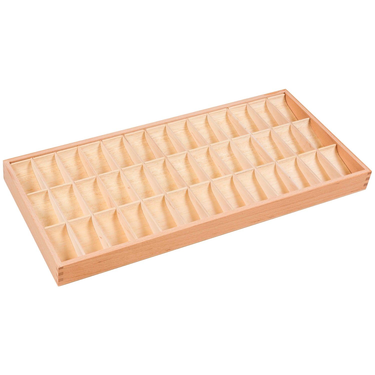 Box for printed alphabet