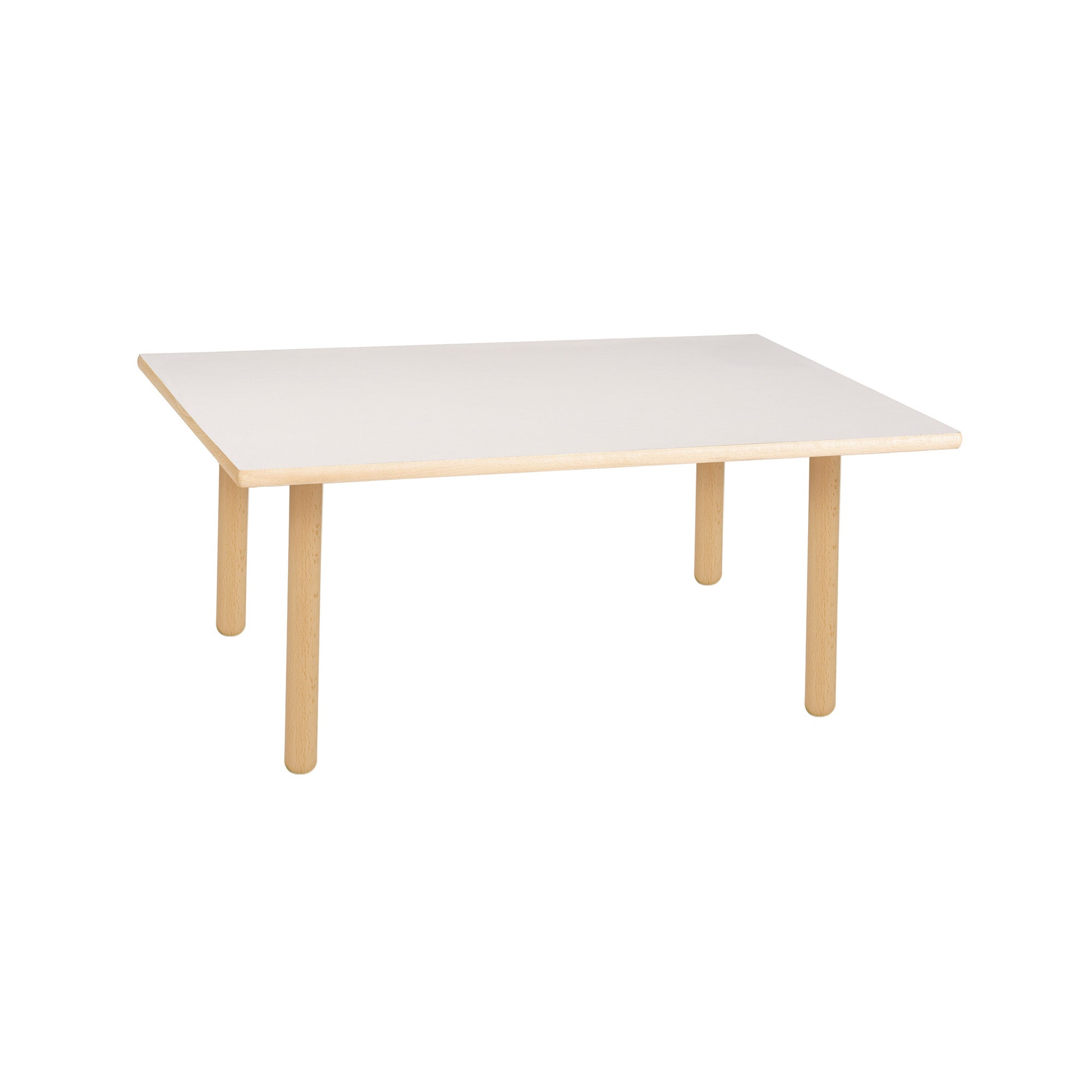 Plateau de table 70 x 50 x 2 cm - blanc