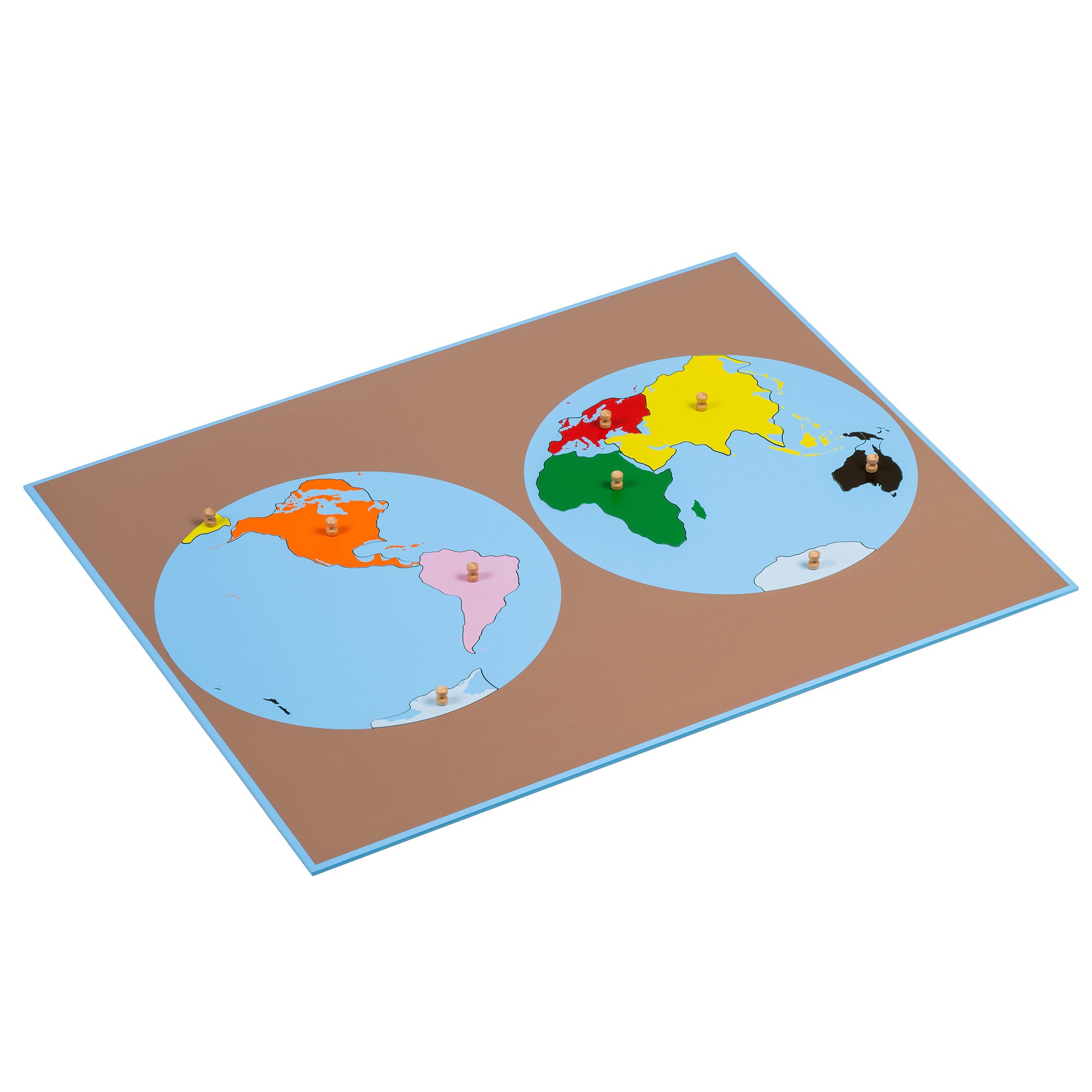 Planisphère couleurs GAM