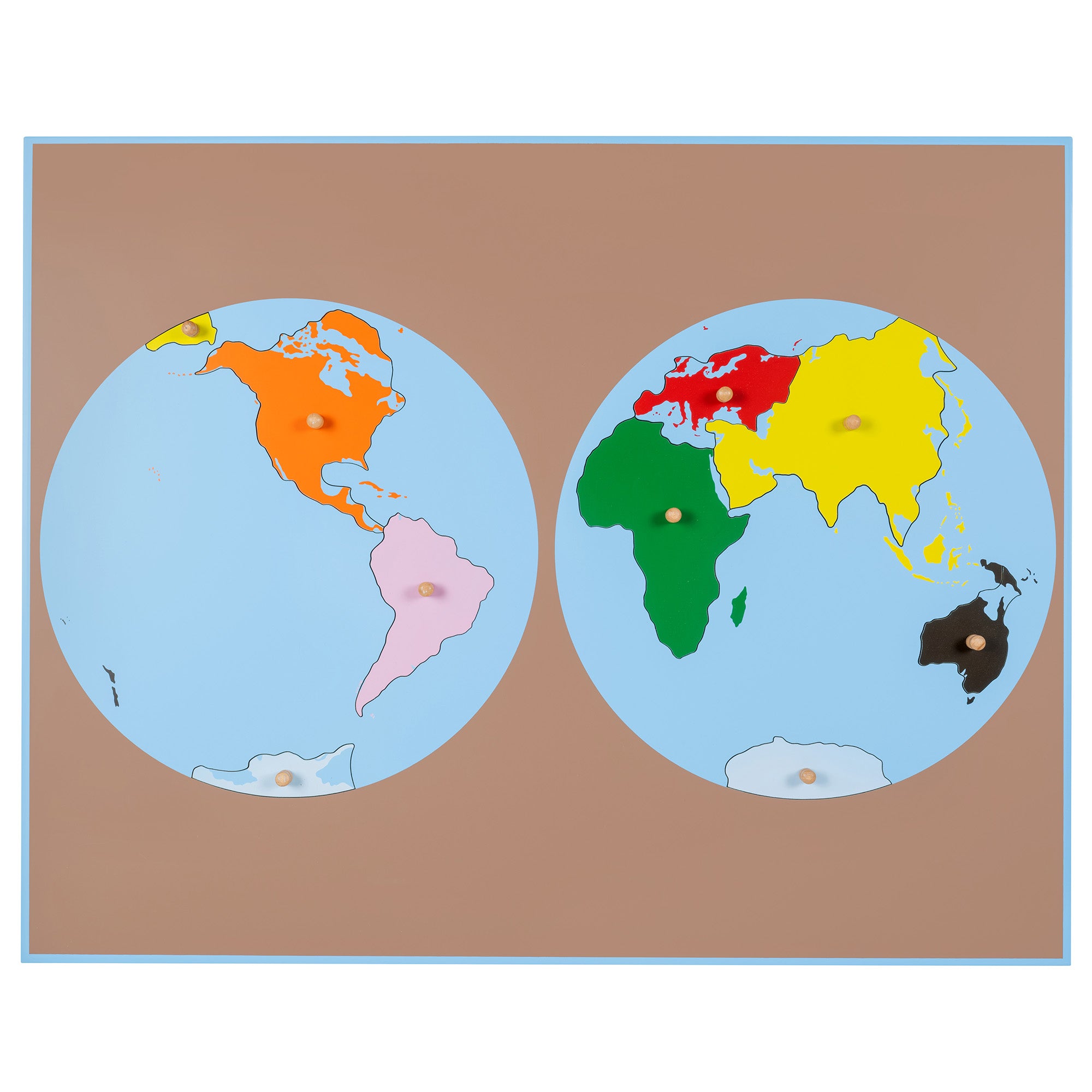 Planisphère couleurs GAM