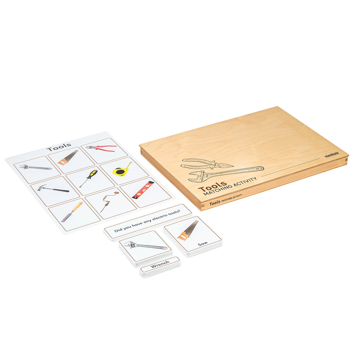 Jeu d'association : Outils (anglais)