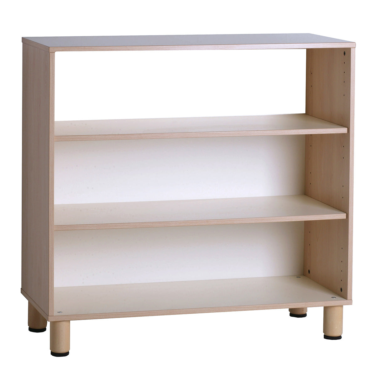 Étagère de séparation à 3 niveaux avec demi-fonds