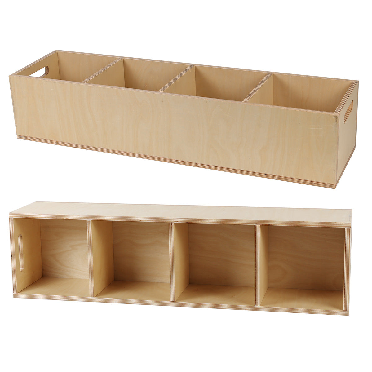 Banc avec compartiments