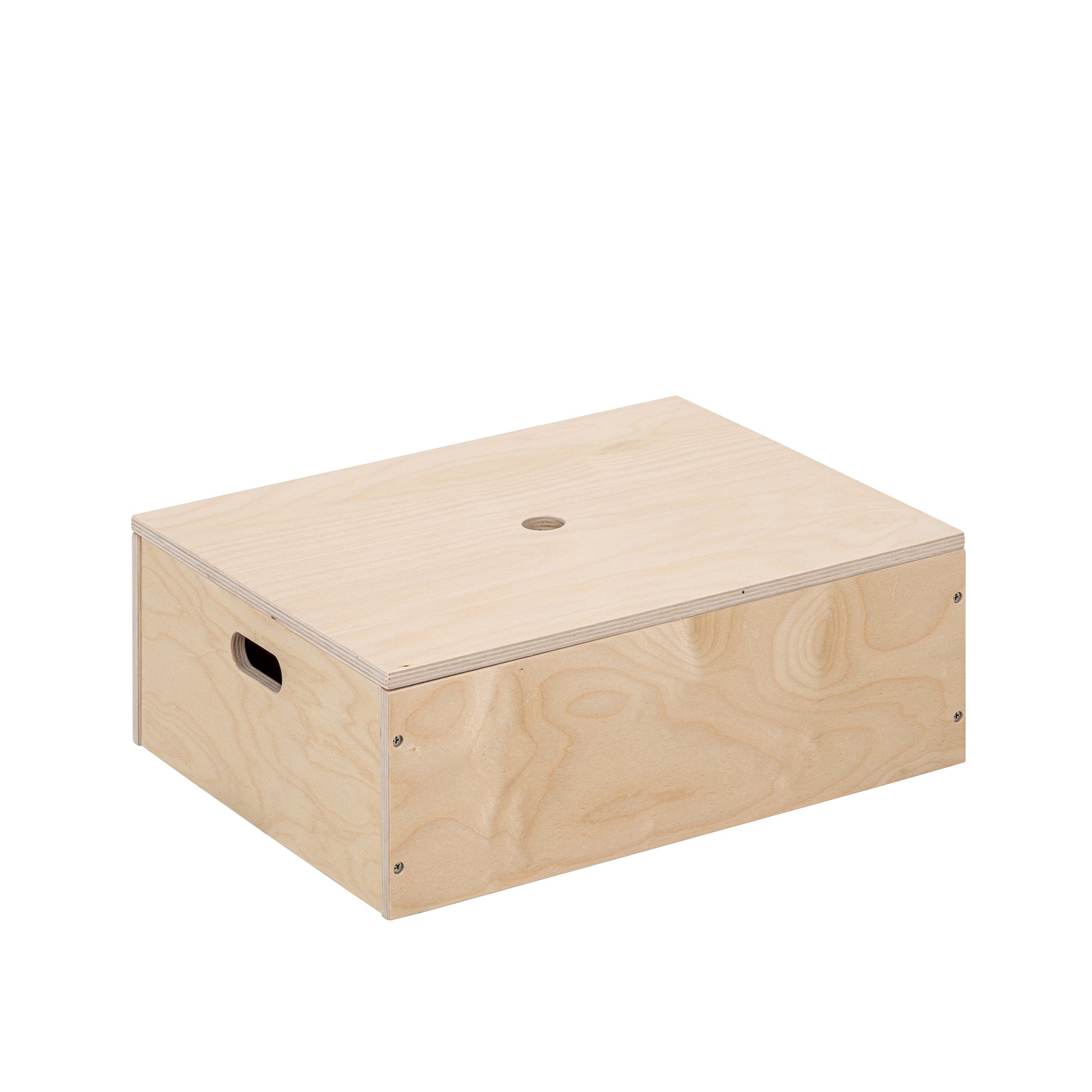 Petit coffre de rangement empilable