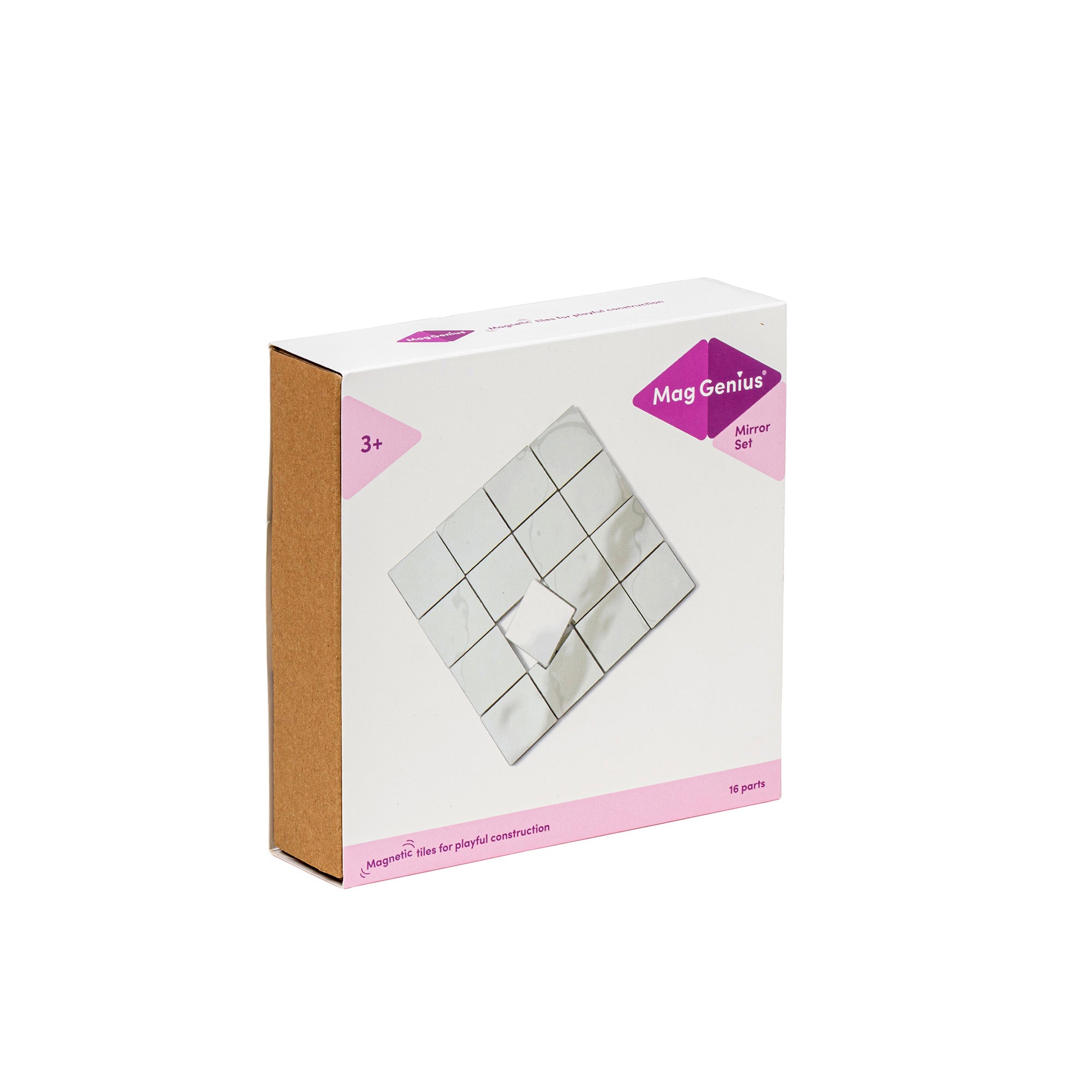 MagGenius - - Blocs de construction magnétiques miroir x16