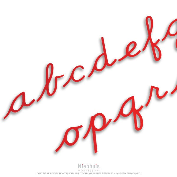 Image of Alphabet-mobile-medium-cursive-red