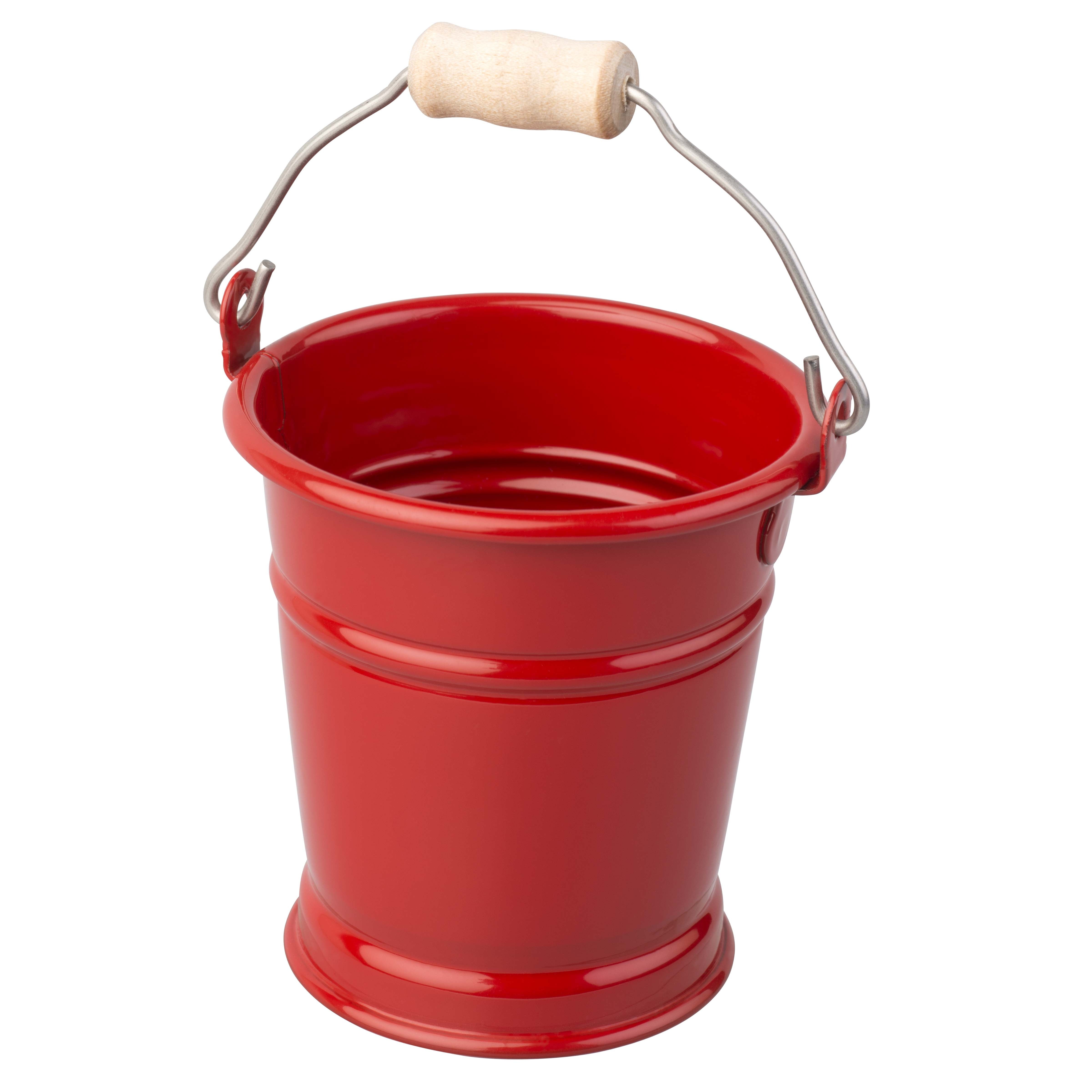 Red mini bucket