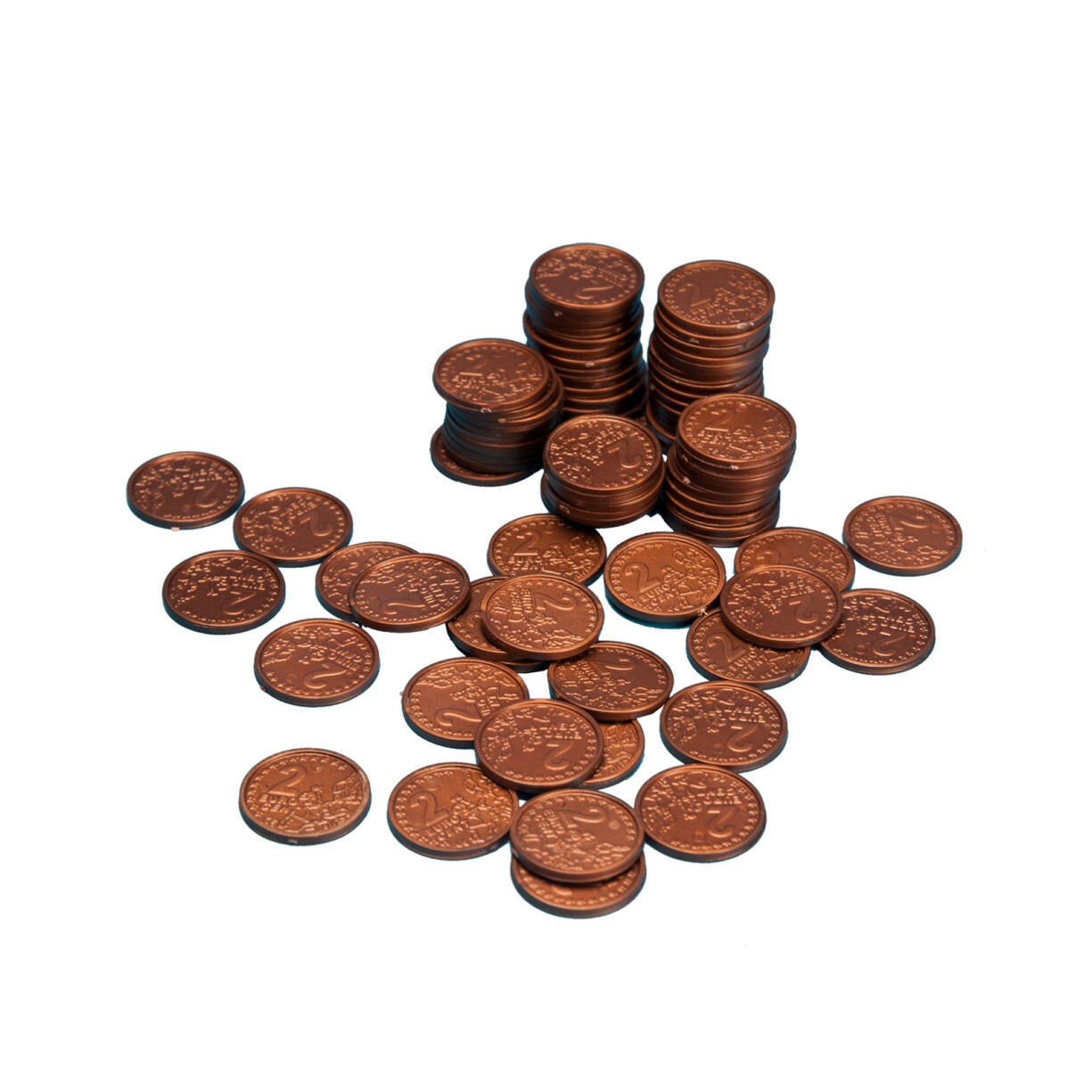 2-centime euro coins