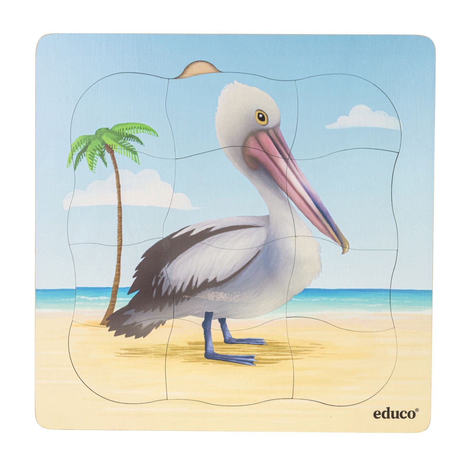 Puzzles évolutifs à la plage - coffret 5 puzzles