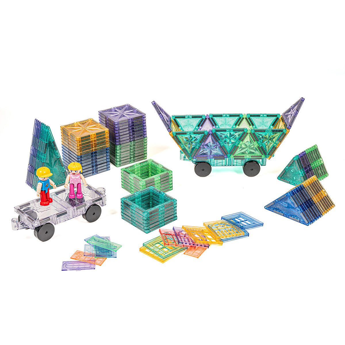 MagGenius 110 blocs magnétiques pailletés - boite carton