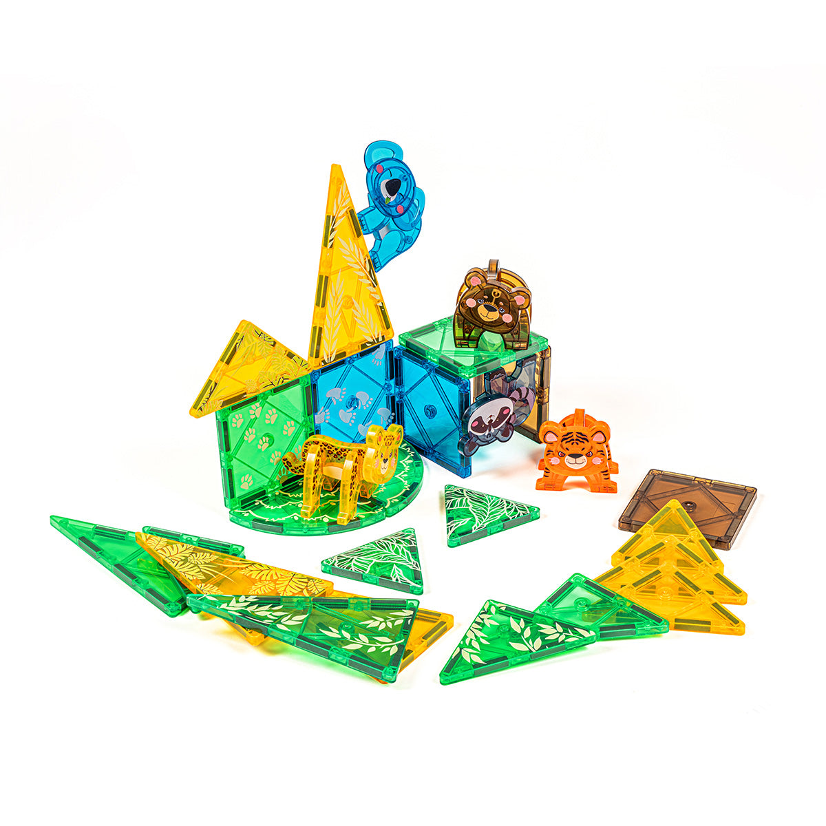 MagGenius 38 blocs magnétiques Jungle - boite carton