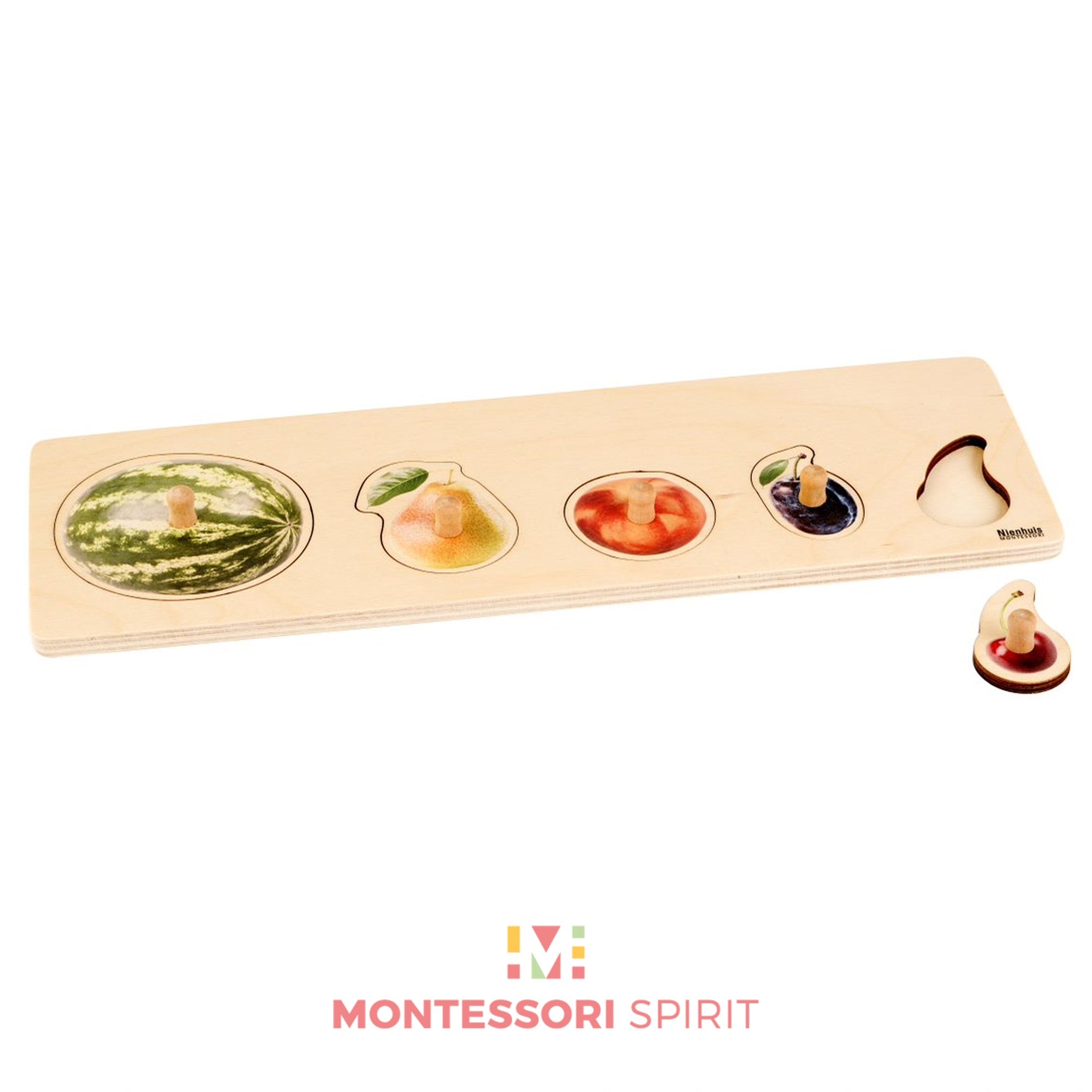 Puzzle per bambini: 5 Frutti