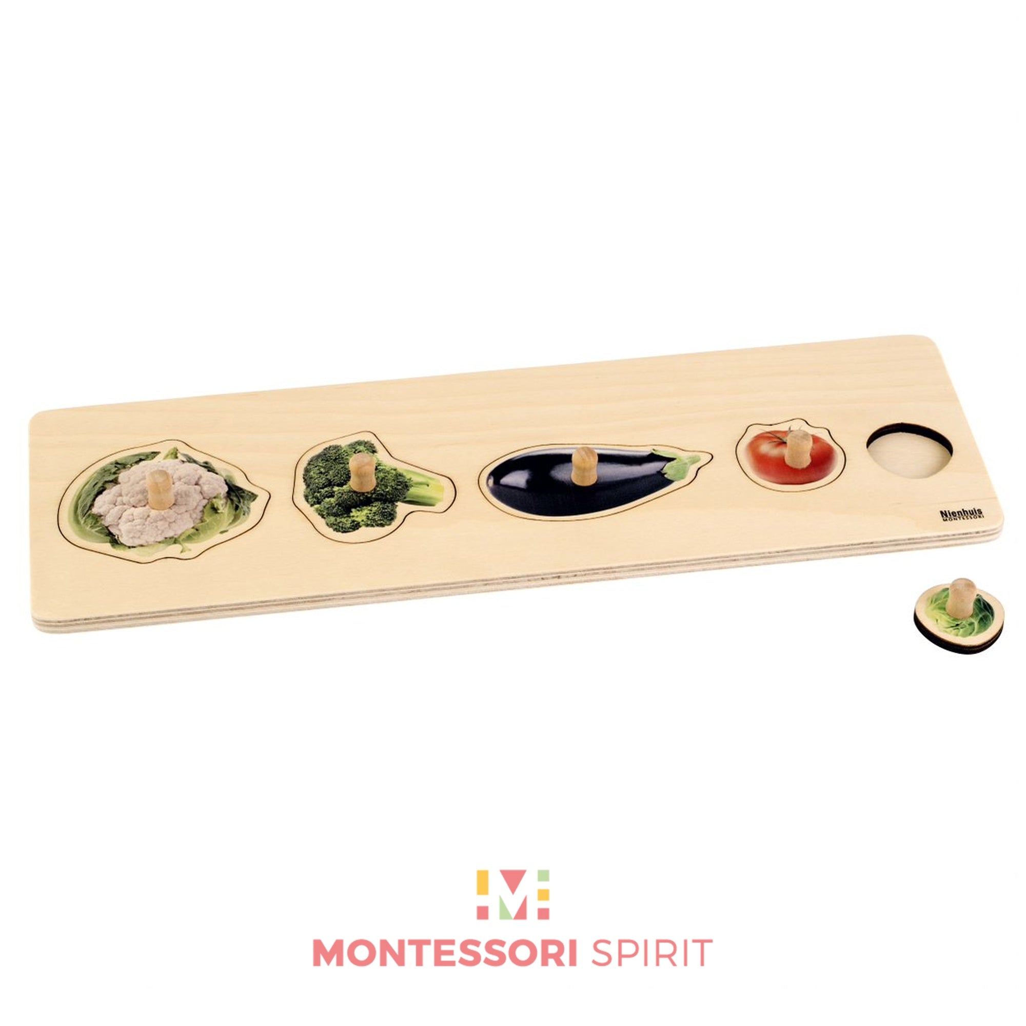 Puzzle per bambini: 5 verdure