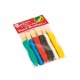 Easy-grip paint brushes - 6 pcs. - 1 Size