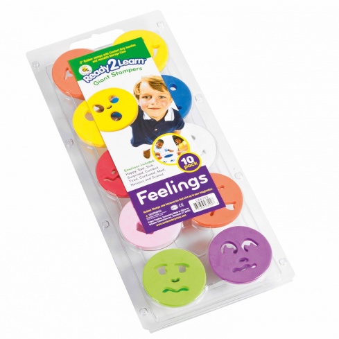 Jumbo stamps - Feelings and emotions - Size 8 cm