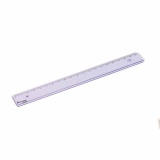 Ruler - Popular - Plastic - 20 cm
