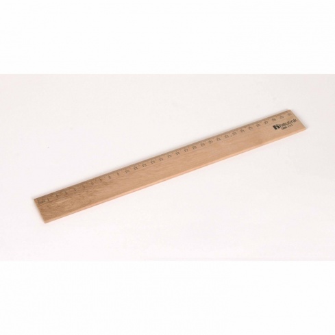 Ruler - Wood - 30 cm