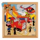 Street Action puzzles - fire (25 pieces)