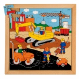 Street Action puzzles - roadbuilding (36 pieces)
