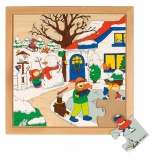 Seasonal puzzle - winter