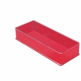 Box red 18.4 x 6.8 x 3.4 cm
