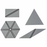 Set of Grey Constructive Triangles