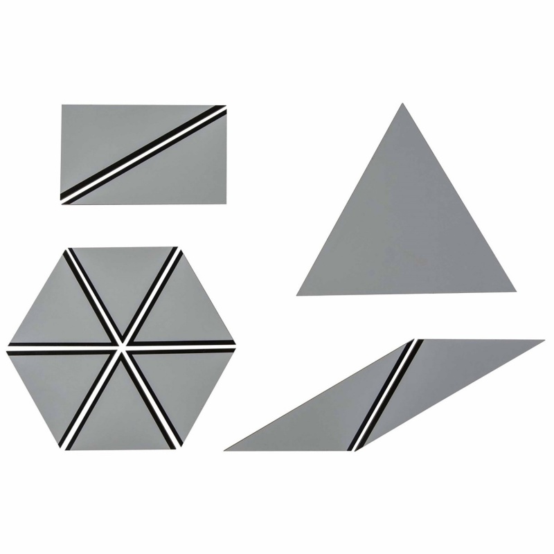 Arbeitskartei Konstruktive Dreiecke  Montessori Lernwelten - Der Shop für  Montessori Material
