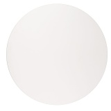 Plateau de table rond : couleur blanc - Ø 115 x 2 cm