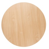 Plateau de table rond : couleur hêtre - Ø 115 x 2 cm