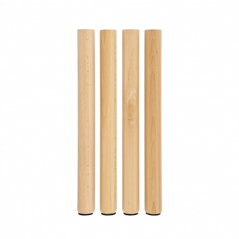 Set Of 4 Table Legs: Height 53 cm.