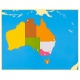 Carte Puzzle : Australie