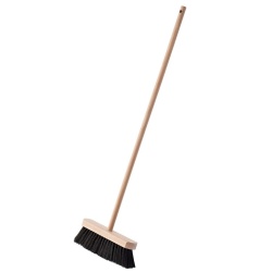 Indoor Broom: Soft Black