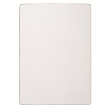 Plateau de table rectangulaire : couleur blanc - 70 x 50 x 2 cm
