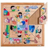 Spider sorting puzzle - emotions