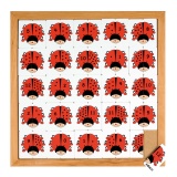 Beetle counting game