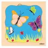 Puzzle évolutif - Papillon