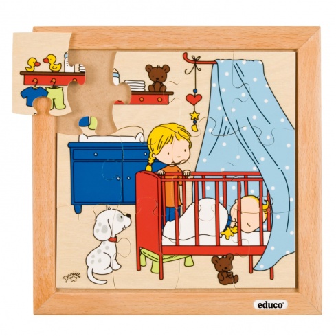 Family puzzles - New baby - sleeping (12 pieces)