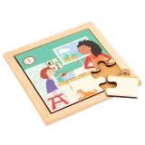 Toddler puzzle - in the kitchen