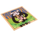 Puzzle animaux - singe