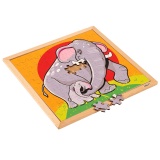 Animal puzzle - elephant