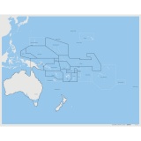 Carte de contrôle de l'Océanie : renseignée