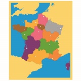 Puzzle Map: France