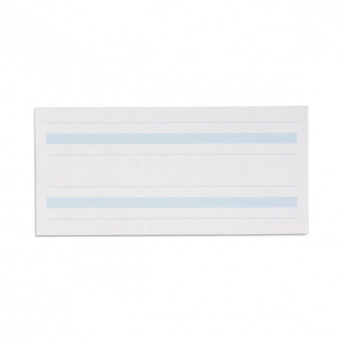 Writing Paper: Blue Lines - 4 x 8.5 in - (500)