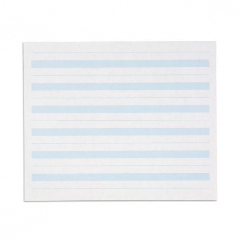 Writing Paper: Blue Lines - 7 x 8.5 in - (500)