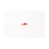 Barre de 1 en perles de verre individuelles : Rouge