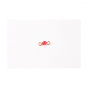 Barre de 1 en perles de verre individuelles : Rouge