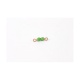 Barre de 2 en perles de verre individuelles : Vert