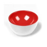 Wooden Cup: White/Red