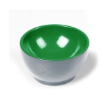 Wooden Cup: Gray/Green