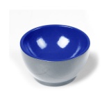 Wooden Cup: Gray/Blue